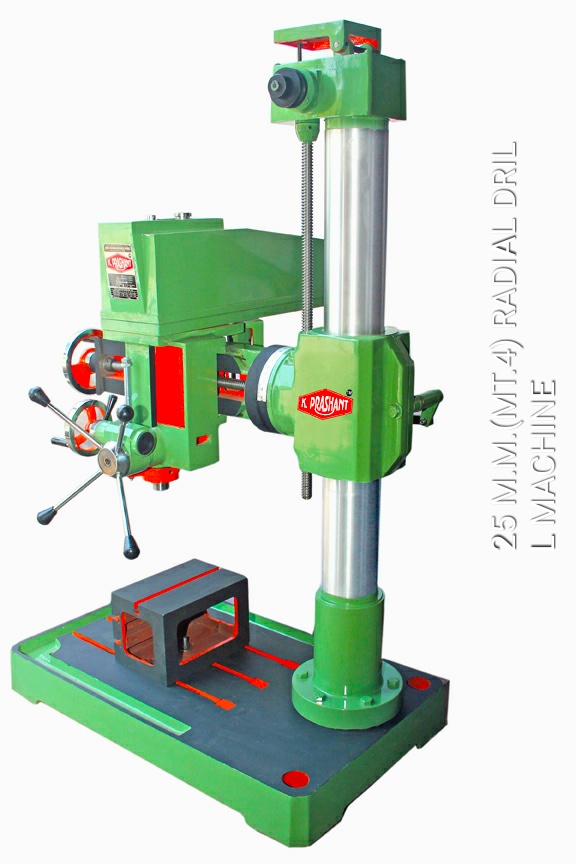 25mm Radial Drill Machine v4